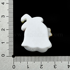 Кабошоны из непрозрачной смолы на тему Хэллоуина CRES-Q219-01A