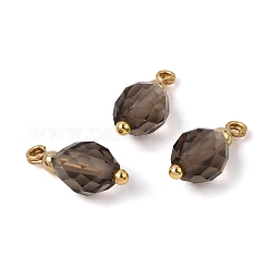 Ciondoli di ossidiana naturale di ghiaccio&nbsp;GG-CBACE45-03G-07