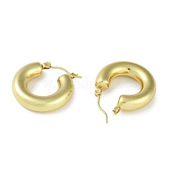 Ионное покрытие (ip) серьги-кольца из нержавеющей стали 304 для женщин STAS-I304-10G