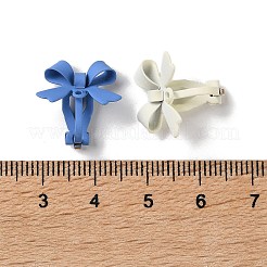 Застежки для сережек-клипс из сплава с напылением краски&nbsp;PALLOY-P318-01M