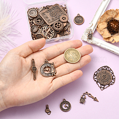 1 сумка подвески из сплава в тибетском стиле&nbsp;FIND-SC0018-06R