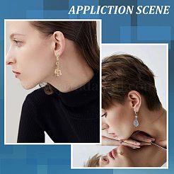 32 paio di orecchini a clip in acciaio inossidabile chirurgico 304&nbsp;FIND-UN0001-33