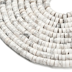 Природные Говлит бисер нитей G-Z110-A29-2x4mm