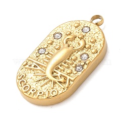Pendentifs en acier inoxydable 304&nbsp;LS-STAS-F349-03G-11