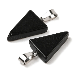 Природные подвески обсидиана X-G-B127-04P-06