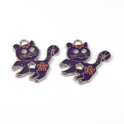 Подвески из сплава с эмалью&nbsp;LS-ENAM-P033-3