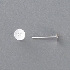 Фурнитура для сережек-гвоздиков из нержавеющей стали 304 STAS-H436-24S-5mm