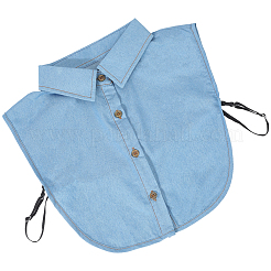 Полиэстер рубашка ложный воротник&nbsp;DIY-WH20058-14A