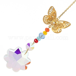 Подвесные украшения из полого сплава&nbsp;HJEW-Q012-05B