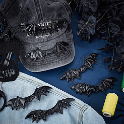 40 шт. искусственная кожа крылья зло украшения аксессуары&nbsp;DIY-GF0008-82B