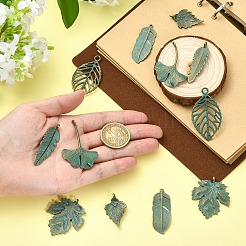 12шт 6 стиля подвески из сплава в тибетском стиле&nbsp;FIND-YW0011-52