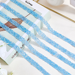 Самоклеящиеся смоляные стразы и пластиковая лента&nbsp;DIY-WH20081-008B