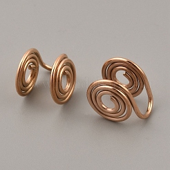 Boucles d'oreilles en acier inoxydable&nbsp;EJEW-WH0012-130RG