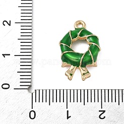 Рождественские эмали сплава подвески&nbsp;ENAM-F156-01G-03