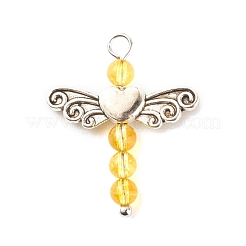 Природные и синтетические Gemstone подвески PALLOY-JF01423