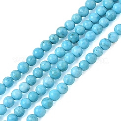 Kunsttürkisfarbenen Perlen Stränge&nbsp;GG-CBA391B-03C-01