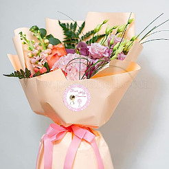 5 лист круглых точек ПВХ водонепроницаемые декоративные наклейки наклейки DIY-WH0481-13