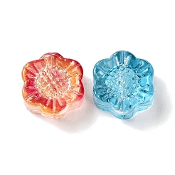 Прозрачные стеклянные бусины GLAA-O023-24