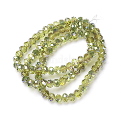 Гальванизируйте прозрачное стекло бисер нитей&nbsp;EGLA-A034-T3mm-S17