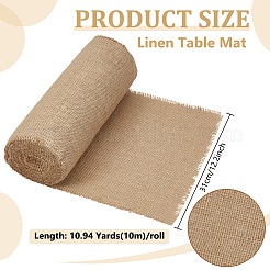 Leinen Tischmatte&nbsp;DIY-WH0899-815