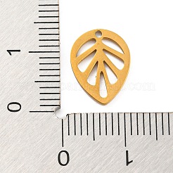 Anhänger aus 304 Edelstahl&nbsp;STAS-Q306-01G-C