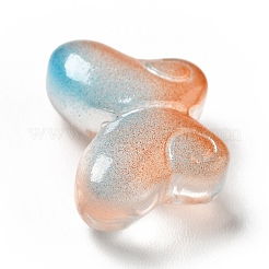 Стеклянные бусины из прозрачной краски для запекания GLAA-F115-01K