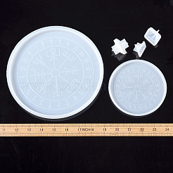 Рунические камни гадание коврик силиконовые Молды&nbsp;DIY-TA0008-78