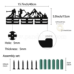 Вешалка для медалей из модного дерева ODIS-WH0041-029