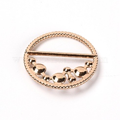 Boucles de perles d'imitation de résine d'alliage&nbsp;LS-JEWB-WH0014-07C