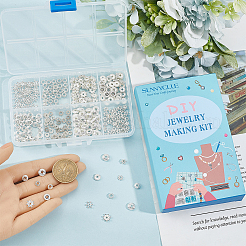 320шт 8 стиля бусины из сплава в тибетском стиле&nbsp;FIND-SC0020-28