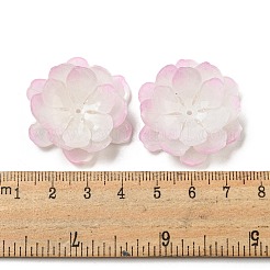 Термоусадочные пластиковые лепестковые колпачки для бусин&nbsp;SACR-M007-01B