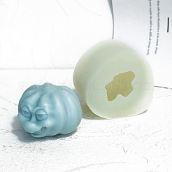 Stampi per candele in silicone fai da te a forma di zucca per uso alimentare&nbsp;PW-WG17DDE-01