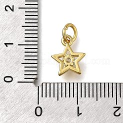 Ottone micro spianare pendenti zirconi&nbsp;LS-ZIRC-I070-017G