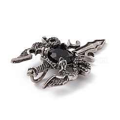 Природные подвески обсидиана&nbsp;G-H281-03E