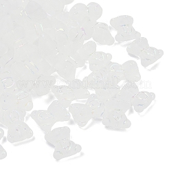 Матовые прозрачные акриловые бусины OACR-P029-20B-05