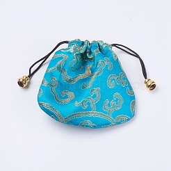 Шелковые мешки ABAG-WH0006-04