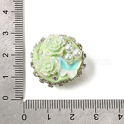 Ручной полимерной глины шариков Rhinestone&nbsp;CLAY-Z005-03D