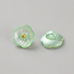 Пуговицы на пластиковой ножке с 1 отверстием AJEW-WH20048-01A