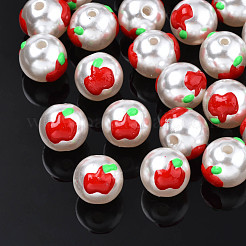 Абс пластиковые жемчужные бисера KY-N015-100