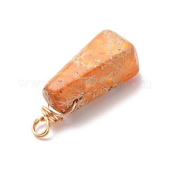 Кулоны из натуральной императорской яшмы PALLOY-JF01630