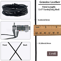 5 м коровьей кожаный шнур&nbsp;WL-GF0001-29A-01