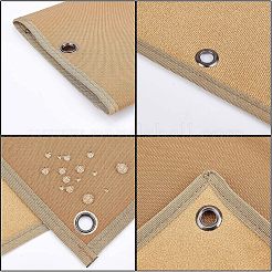 Tissu d'affichage d'insigne en nylon&nbsp;DJEW-WH0011-03B