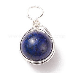 Природные каменные смешанные подвески PALLOY-JF01655