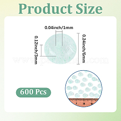 600 Stück Glasperlen&nbsp;SEED-PA0001-17C