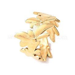 Кольца-манжеты из нержавеющей стали 304 для женщин&nbsp;RJEW-K309-37B-G