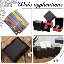 Copertine di libri in similpelle&nbsp;DIY-WH0491-92A-04