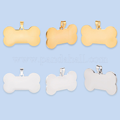 10 шт. подвески из нержавеющей стали 304 двух цветов STAS-BBC0007-20