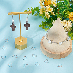 300 шт. треугольные кольца из нержавеющей стали 304 STAS-SC0006-25