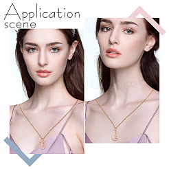 Подвески из натурального розового кварца G-DC0001-08