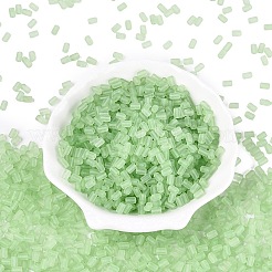 Perles de rocaille en verre transparent dépoli fgb&nbsp;SEED-N013-05A-08